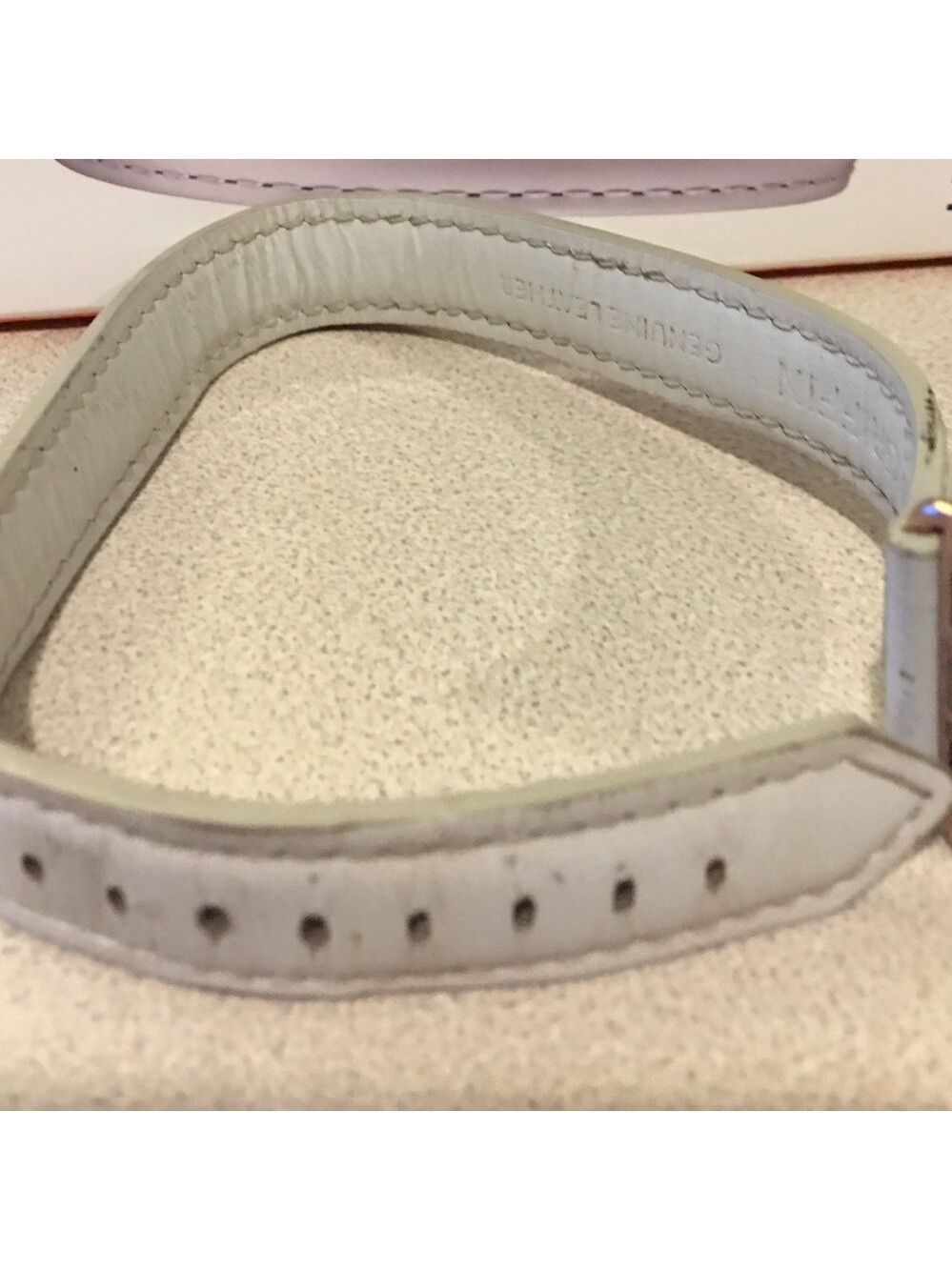 Apple Watchband Uptown Leather Band for Apple Watch - Gray and Rose Gold - Picture 3 of 3